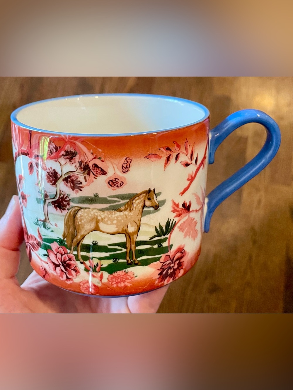 NWT Horse Portobello Stoneware Mug